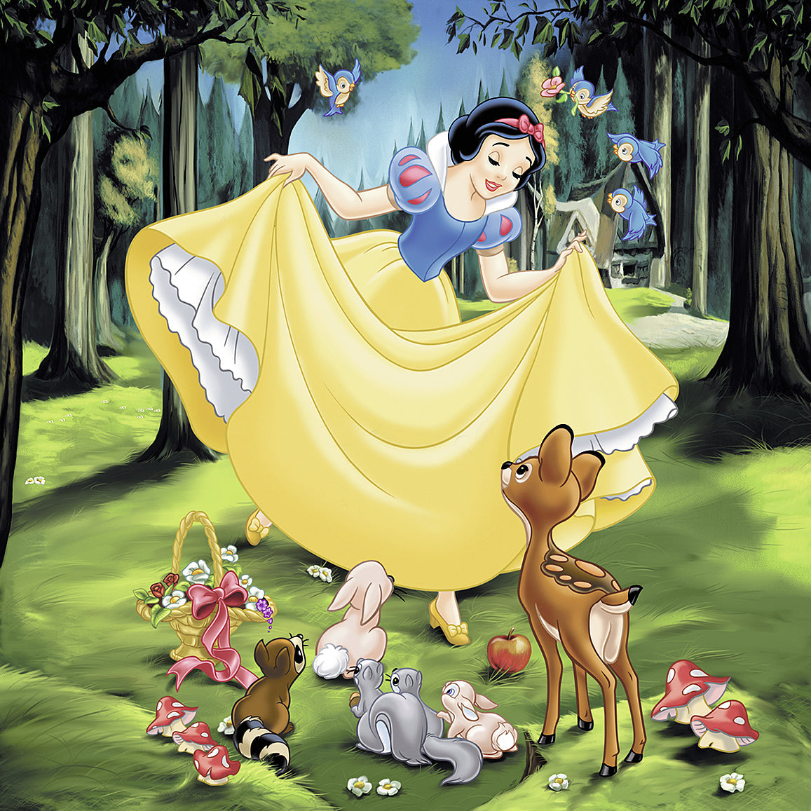 Ravensburger - Disney Snow White Cinderella Ariel - 3 x 49 Piece