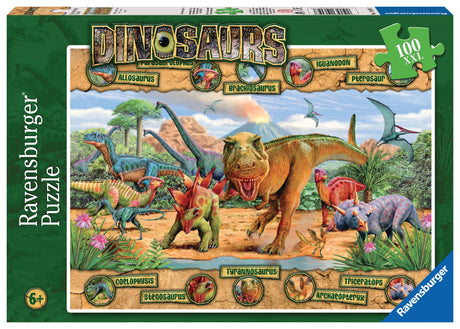 Ravensburger: Dinosaurs Puzzle - 100 Pieces