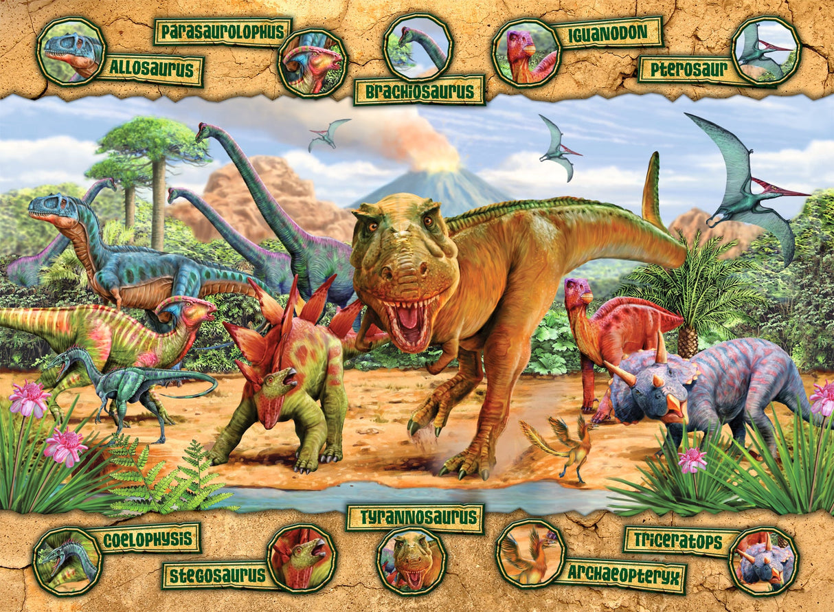 Ravensburger: Dinosaurs Puzzle - 100 Pieces