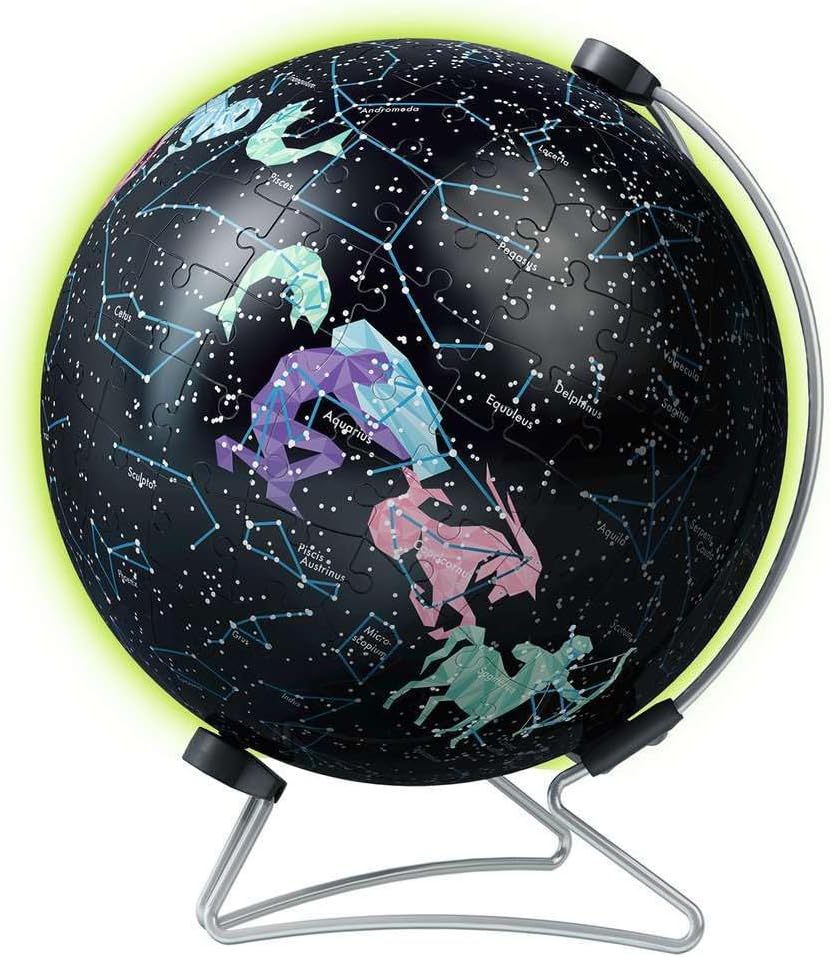 Ravensburger: 3D Puzzle Starglobe Glow-In-The-Dark - 180 Piece