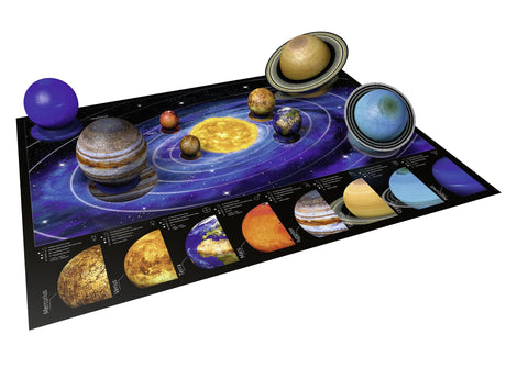 Ravensburger: 3D Puzzle Solar System 8 Planets - 522 Piece