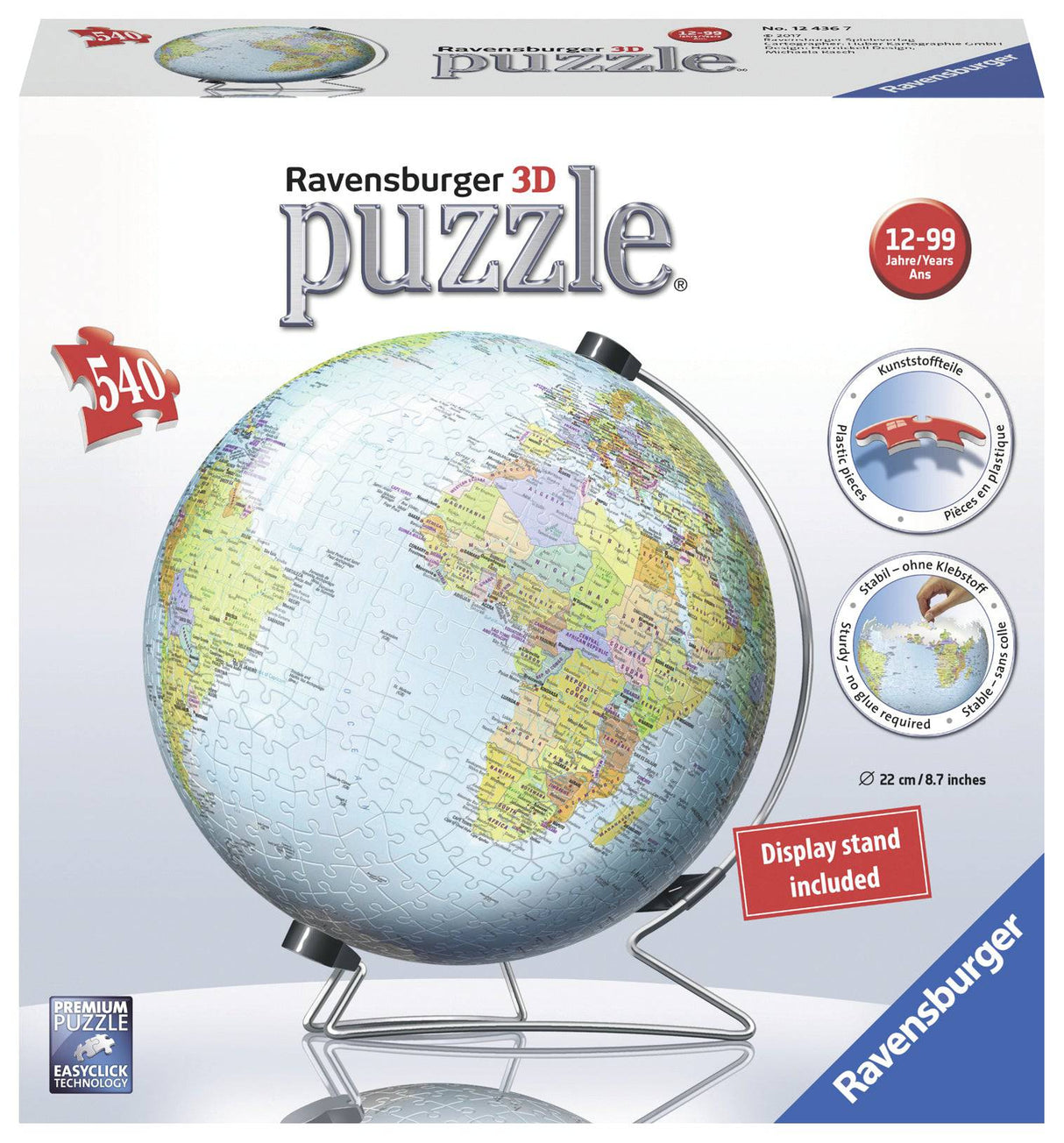 Ravensburger: 3D Puzzle The Earth 540 Piece