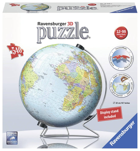 Ravensburger: 3D Puzzle The Earth 540 Piece
