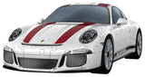 Ravensburger - Porsche 911R - 108 Piece