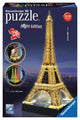 Ravensburger: 3D Puzzle Eiffel Tower by Night - 216 Piece