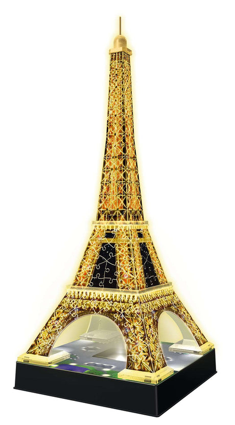 Ravensburger: 3D Puzzle Eiffel Tower by Night - 216 Piece