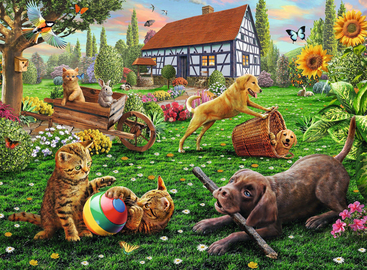 Ravensburger: Playing in the Yard Puzzle 200 Pieces