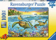 Ravensburger: Swim with Sea Turtles Puzzle 100 Pieces