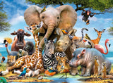 Ravensburger: African Friends Animals Puzzle - 300 Pieces
