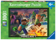 Ravensburger: Monster Minecraft Puzzle 100 Pieces