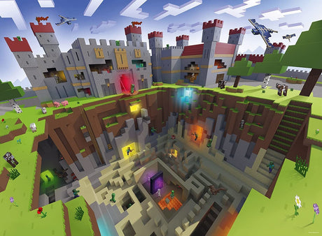 Rburg - Minecraft Cutaway 300p