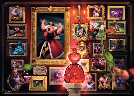 Ravensburger: Disney Villainous Queen of Hearts Puzzle - 1000 Piece