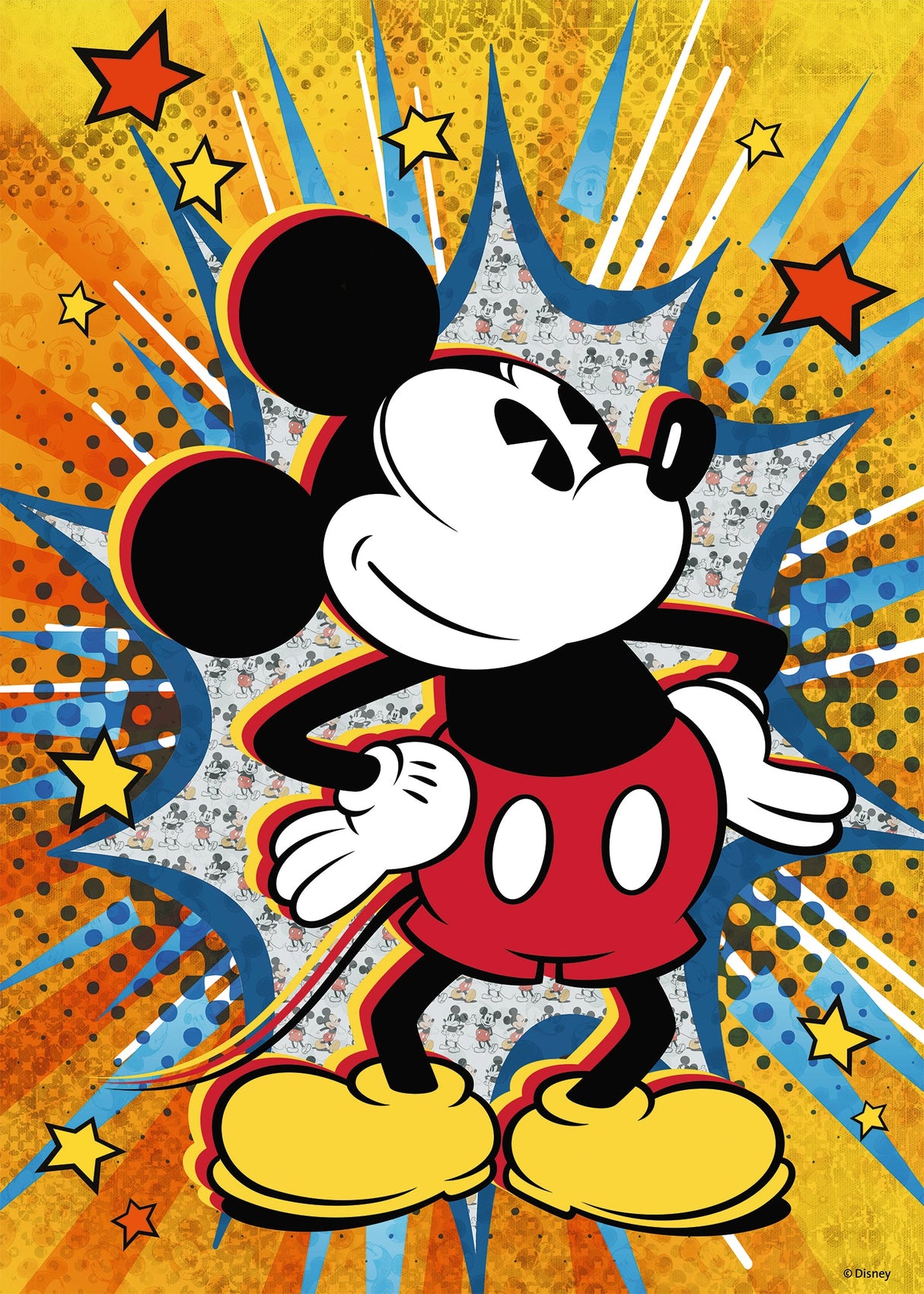Ravensburger: Disney Retro Mickey Puzzle - 1000 Pieces