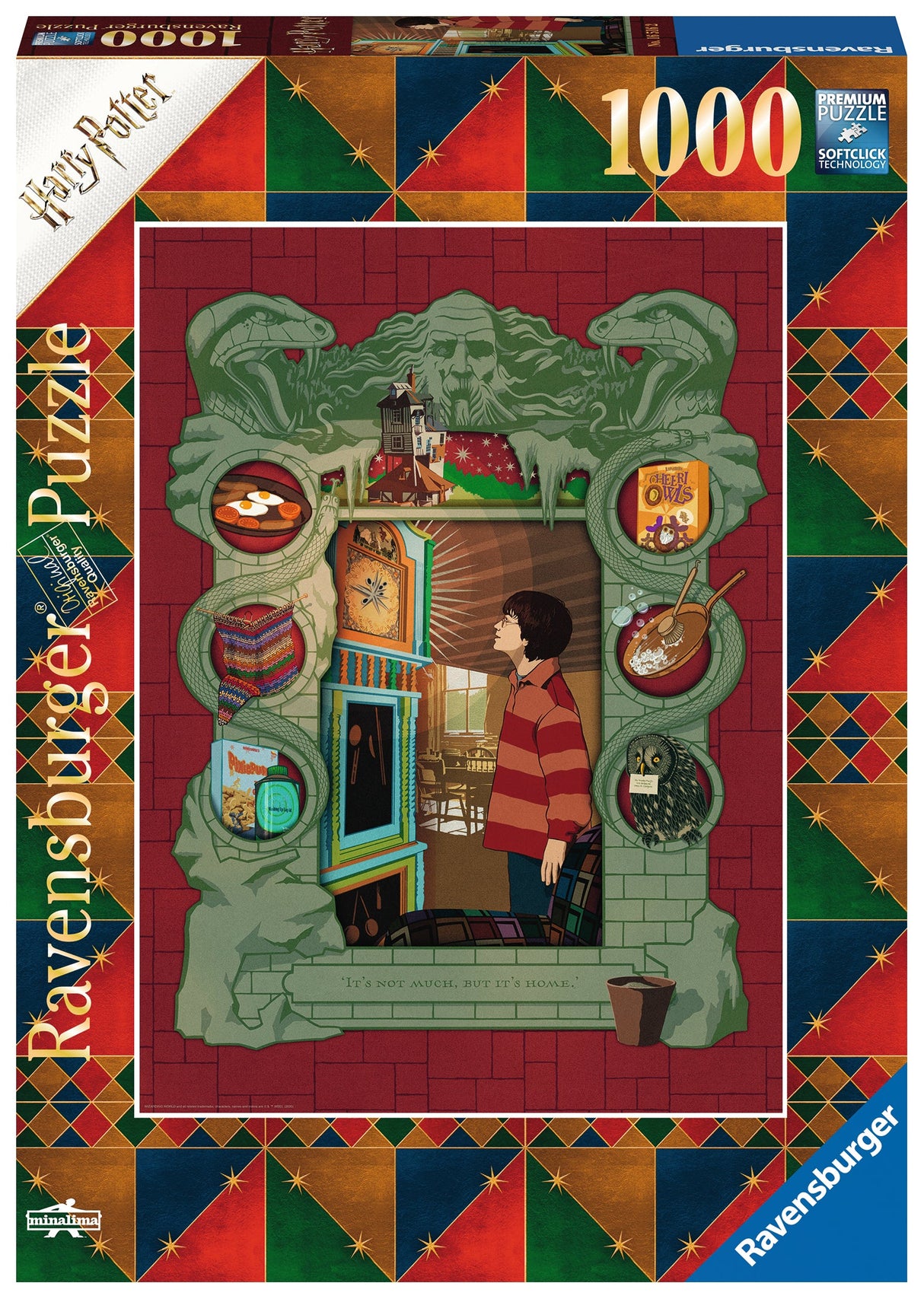 Ravensburger: Harry Potter at Weasley Family Puzzle - 1000 Pieces