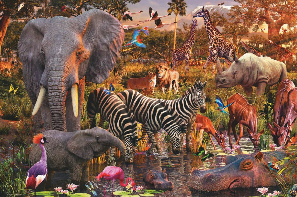 Ravensburger: African Animal World Puzzle - 3000 Piece