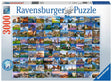 Ravensburger: 99 Beautiful Places of Europe Puzzle - 3000 Piece