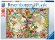 Ravensburger: Flora & Fauna World Map Puzzle - 3000 Piece