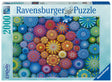 Ravensburger: Radiating Rainbow Mandalas Puzzle - 2000 Piece