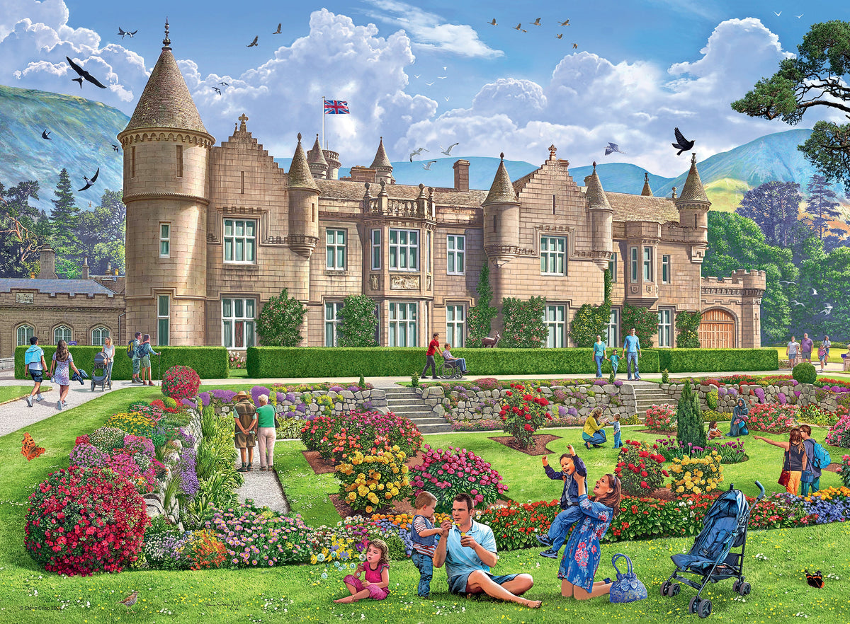 Ravensburger - Happy Days No. 5 Royal Residences - 4 x 500 Piece
