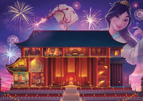 Ravensburger - Disney Castles: Mulan - 1000 Piece