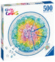 Ravensburger: Rainbow Cake Circle Puzzle - 500 Pieces