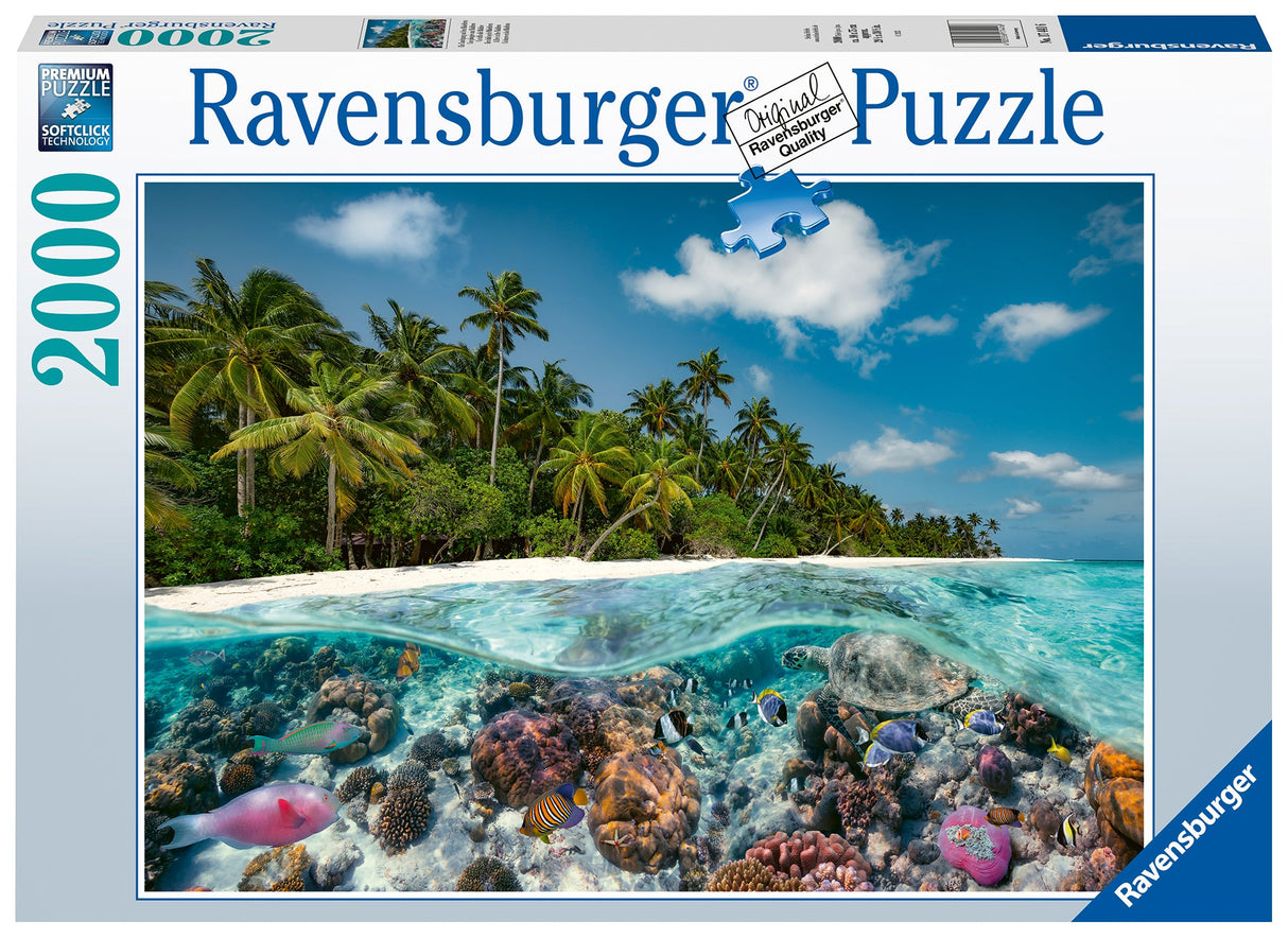 Ravensburger: A Dive in the Maldives Puzzle - 2000 Piece
