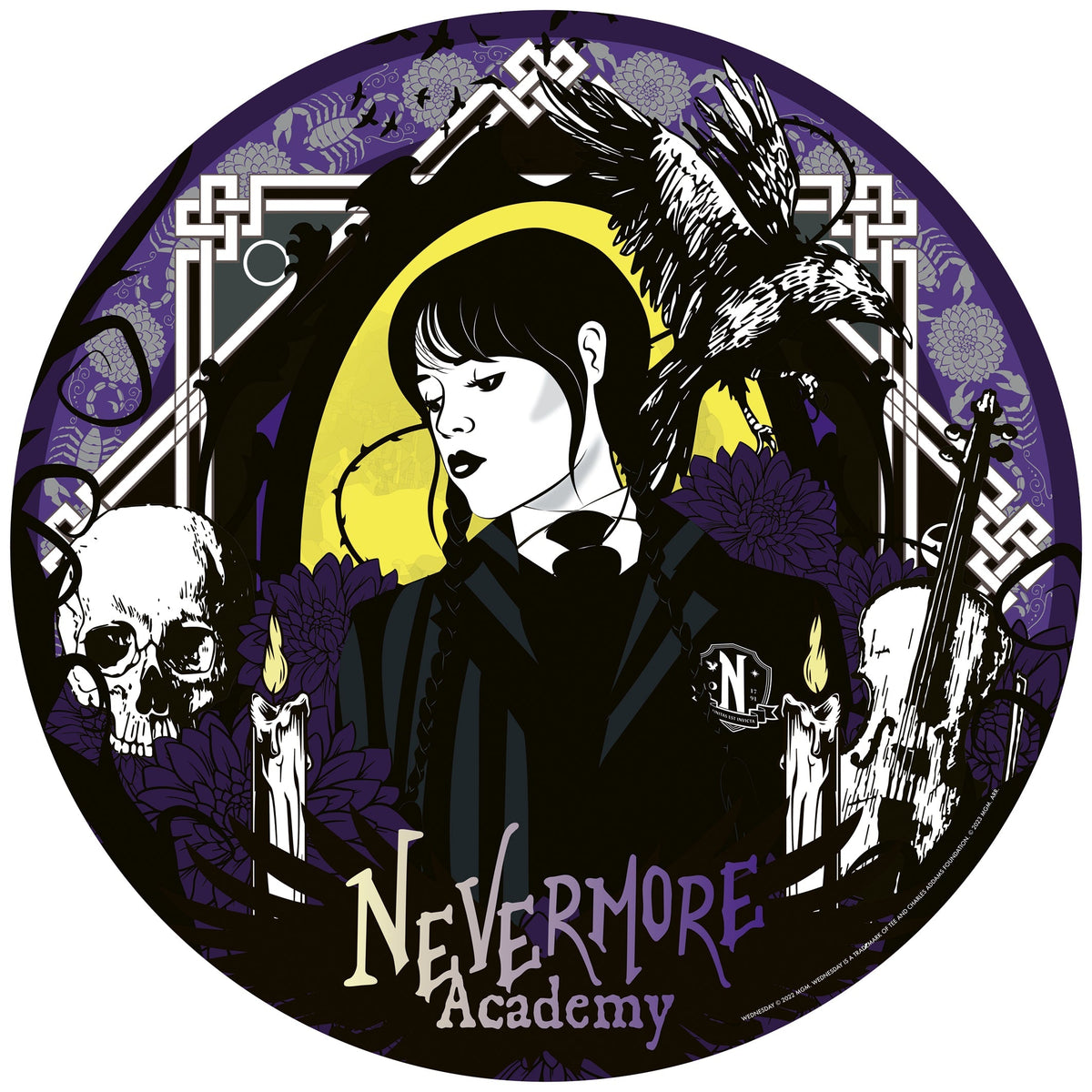 Ravensburger: Wednesday: Nevermore Puzzle 500 Pieces