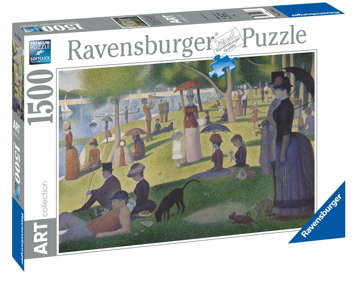 Ravensburger: Seurat A Sunday Afternoon 1886 Puzzle - 1500 Piece