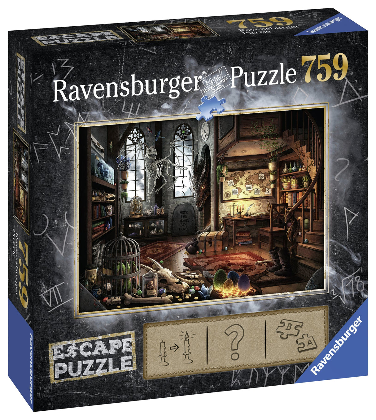 Ravensburger: Escape 5 Dragon Laboratory Puzzle - 759 Piece