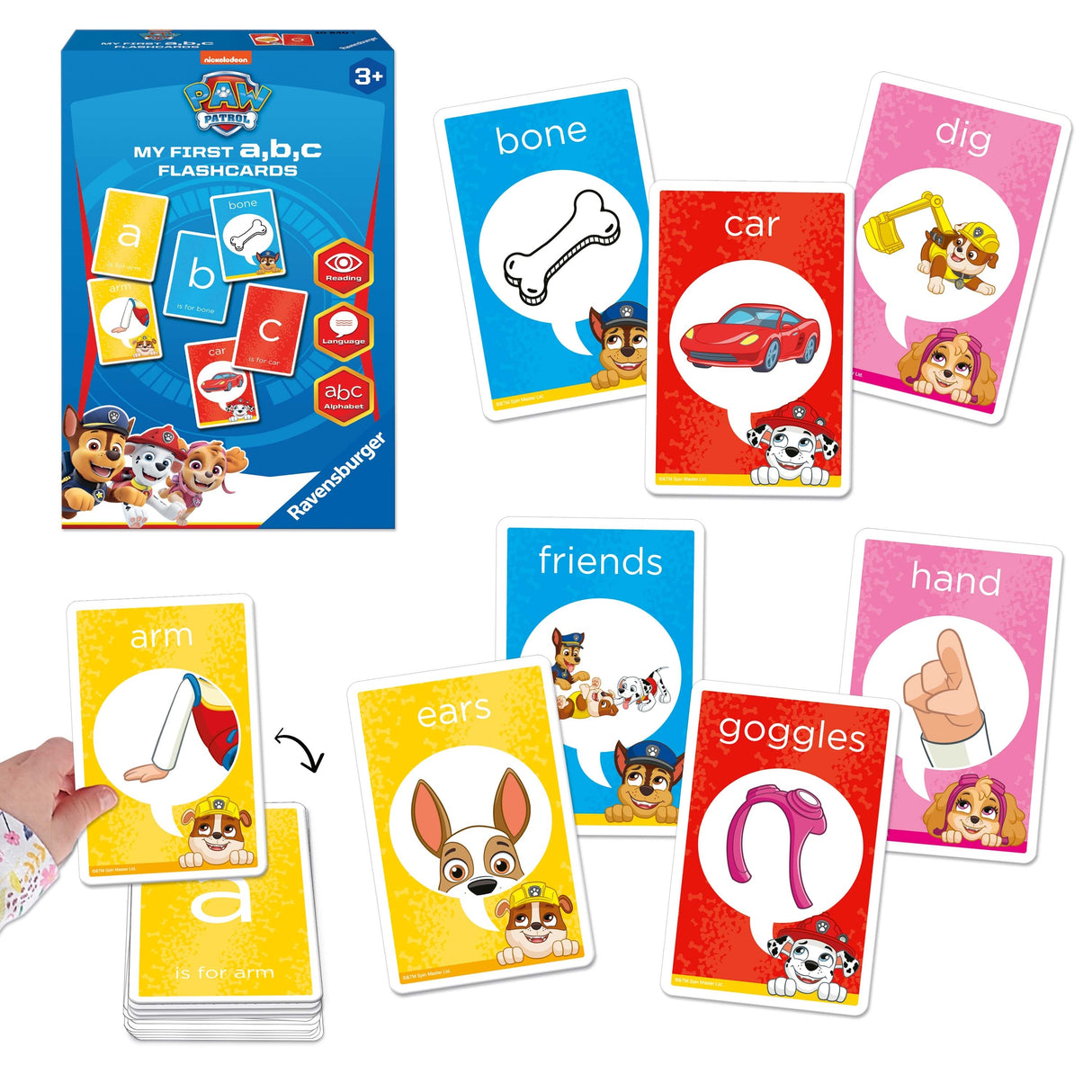 Ravensburger:Paw Patrol First Flashcards Game