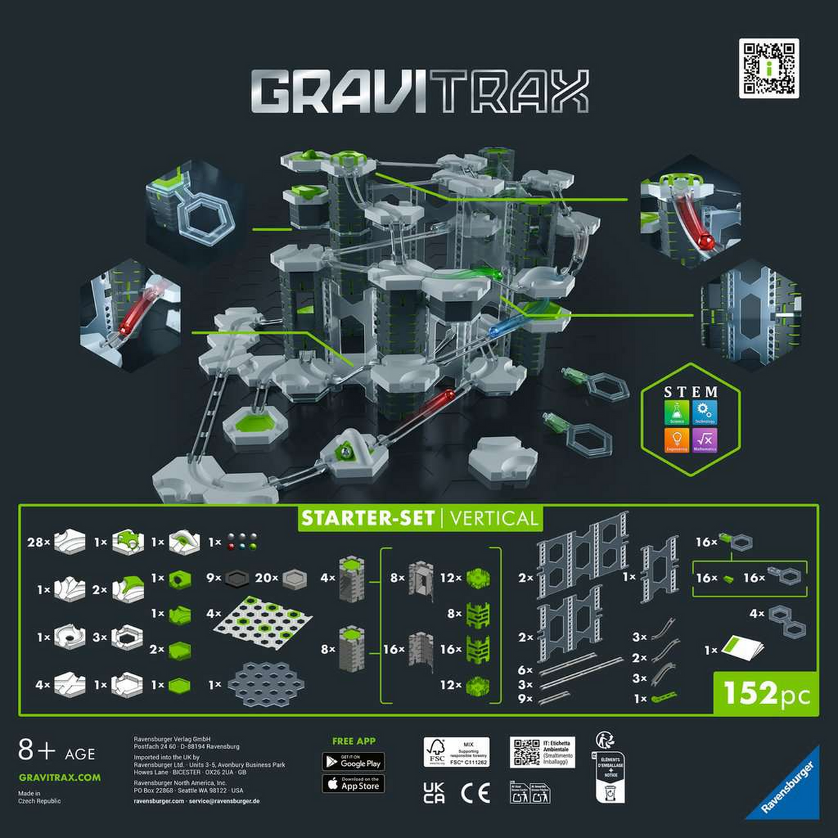 GraviTrax PRO: Starter-Set Vertical