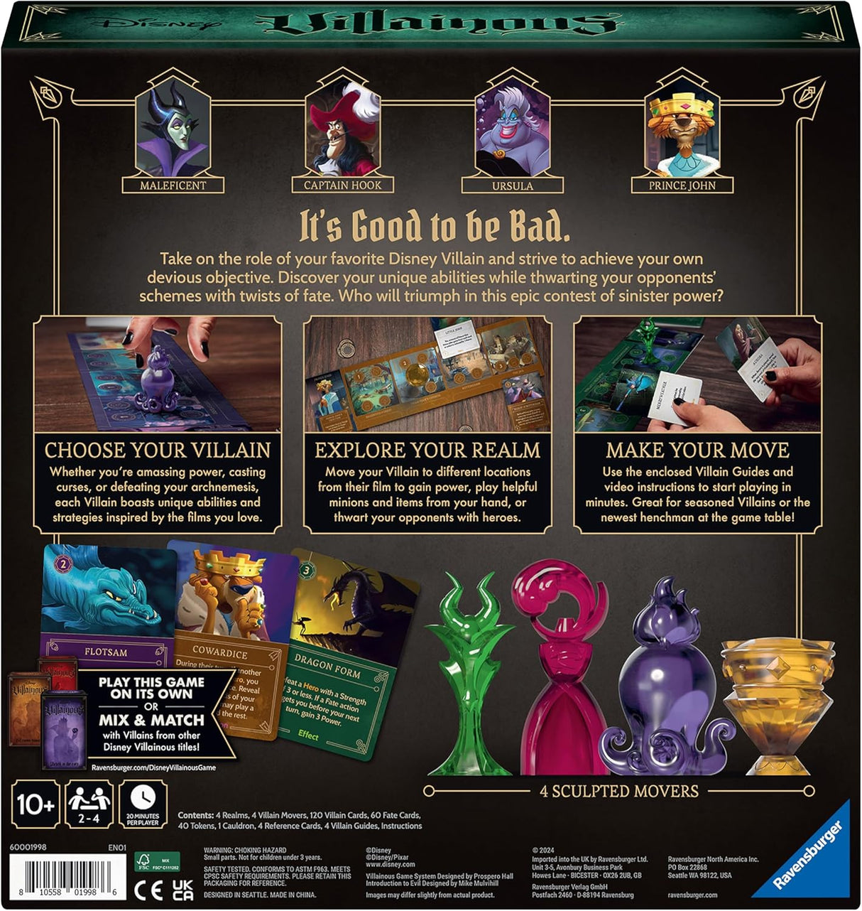 Ravensburger: Villainous Introduction to Evil (Refresh)