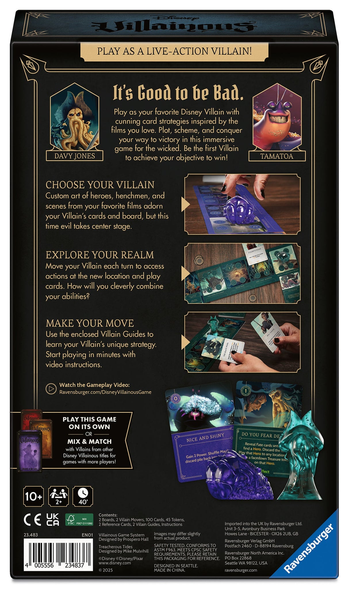 Ravensburger: Villainous Treacherous Tides Game