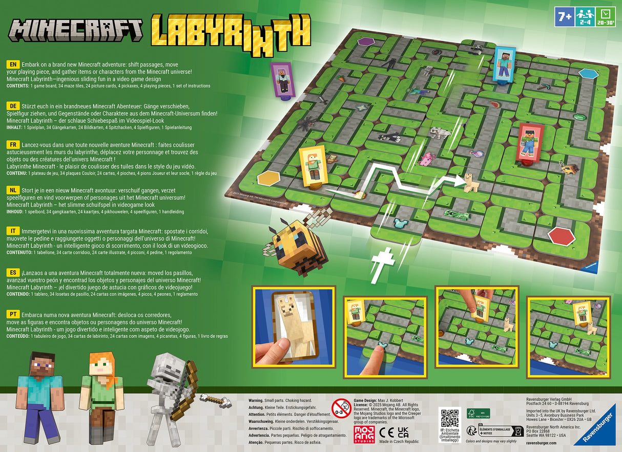 Ravensburger: Minecraft Labyrinth Game