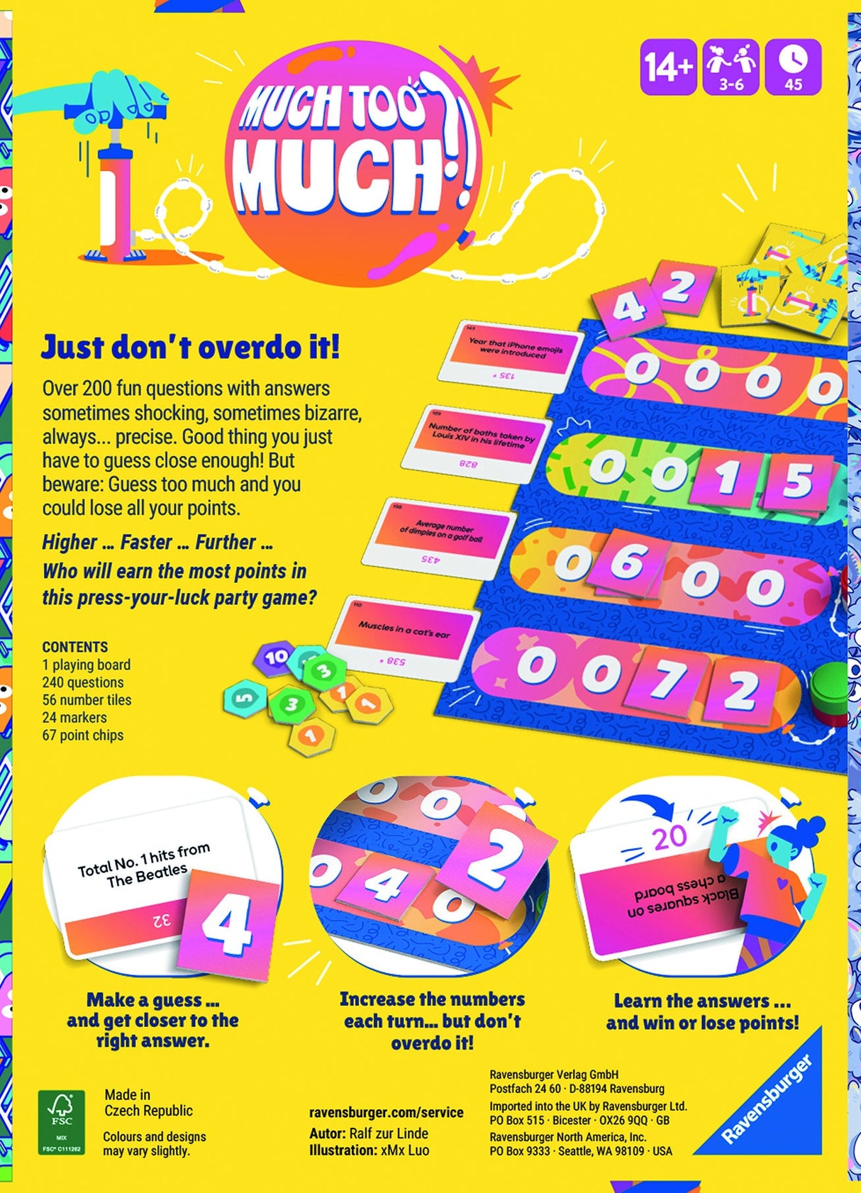 Ravensburger: Much too much?! Game