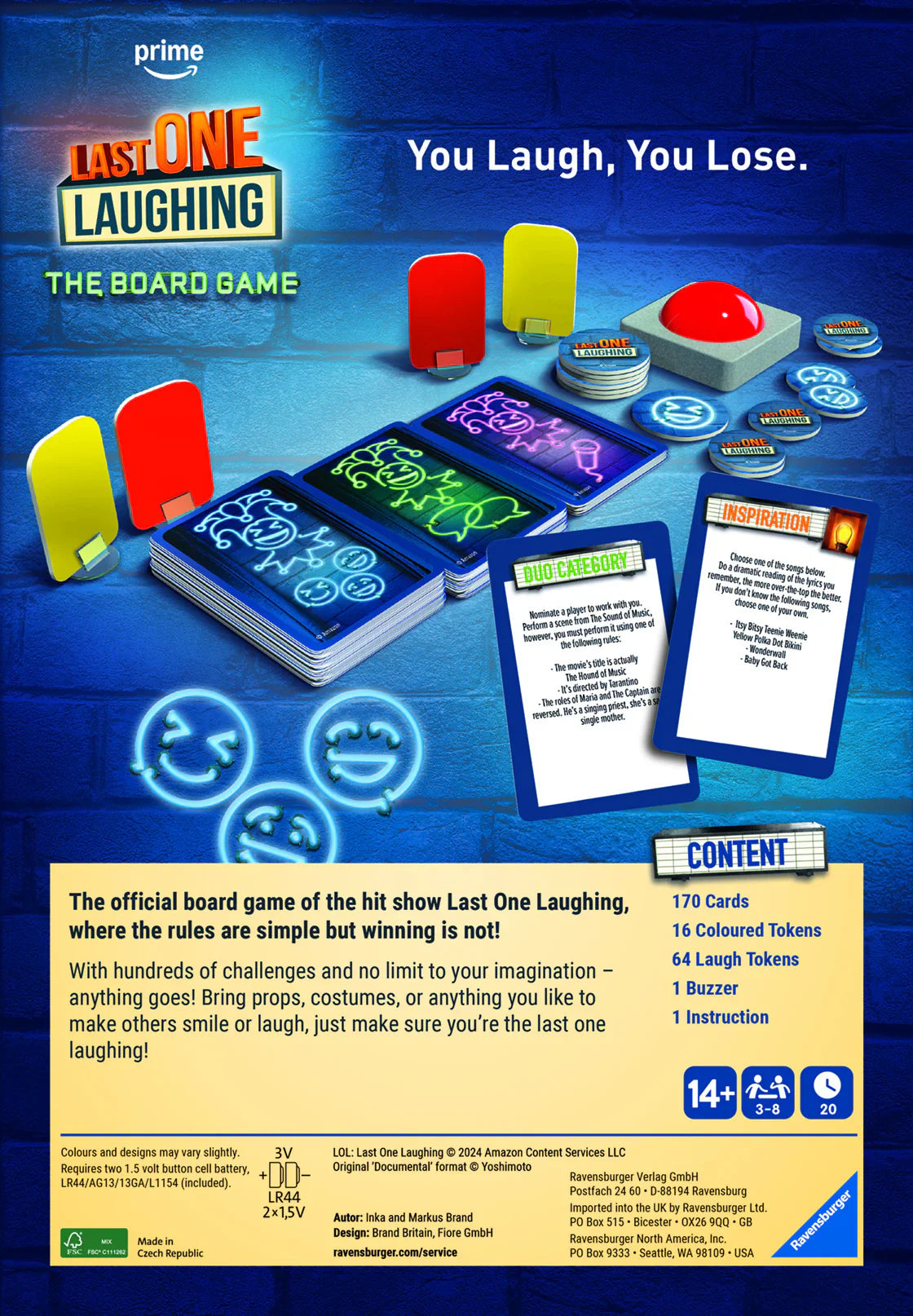 Ravensburger: Last One Laughing Game