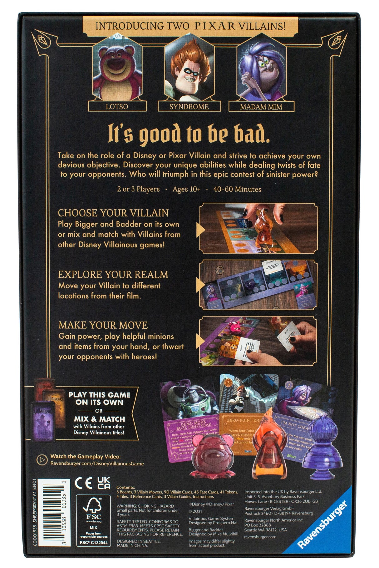 Ravensburger: Villainous Bigger and Badder Game