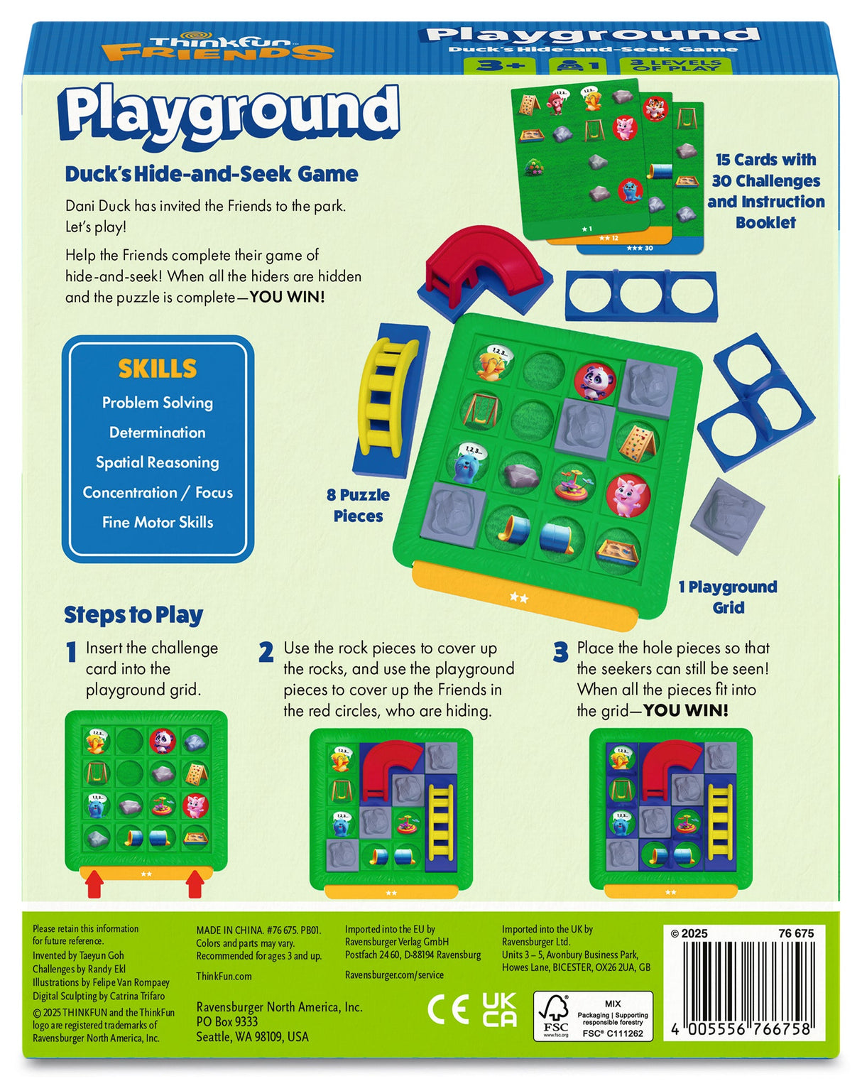 ThinkFun: ThinkFun Friends: Playground