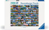 Ravensburger: 99 Places in Europe Puzzle - 2000 Piece
