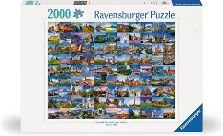 Ravensburger: 99 Places in Europe Puzzle - 2000 Piece