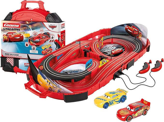 Carrera: Speed Arena Disney Pixar Cars - Portable Slot Car Track
