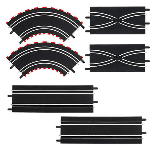 Carrera GO!!! Track Extension Set 1 6pk