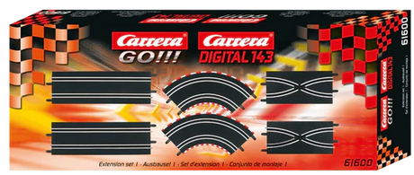 Carrera GO!!! Track Extension Set 1 6pk