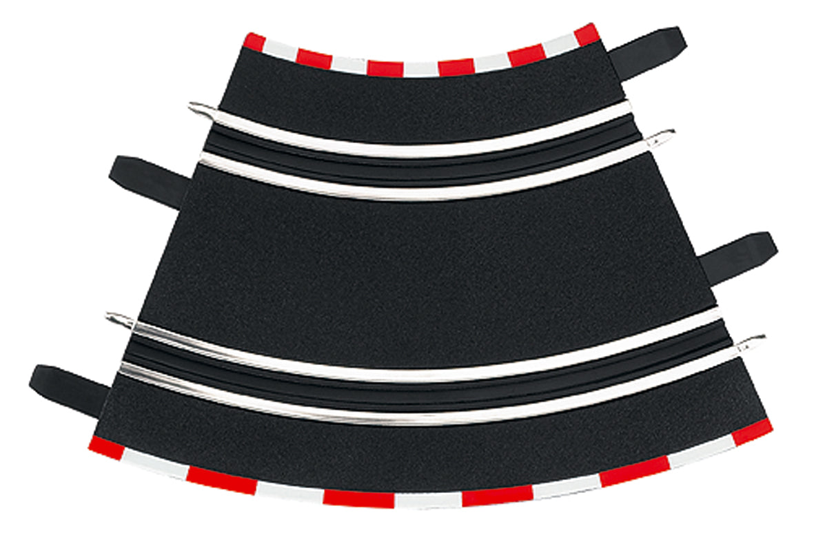 Carrera GO!!! Curve Track 1/45° 4pk (16.1cm ea)