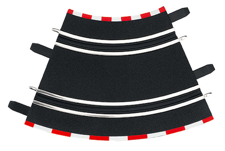 Carrera GO!!! Curve Track 1/45° 4pk (16.1cm ea)