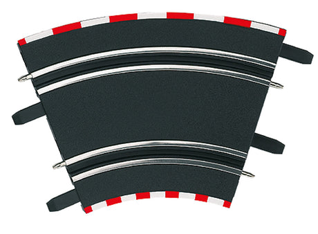 Carrera GO!!! Curve Track High Banked 1/45° 4pk (15.5cm ea)