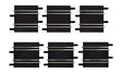 Carrera GO!!! Straight Track 6pk (3x10cm ea/3x11.4cm ea)