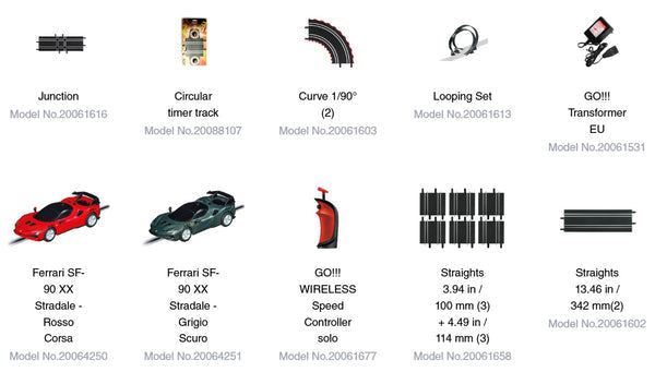 Carrera GO!!! Set Ferrari Supercar Power (Wireless)