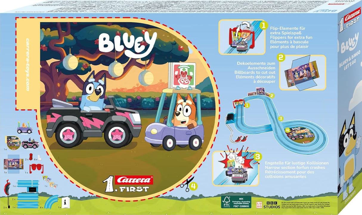 Carrera First Bluey & Bingo - Lets Go!