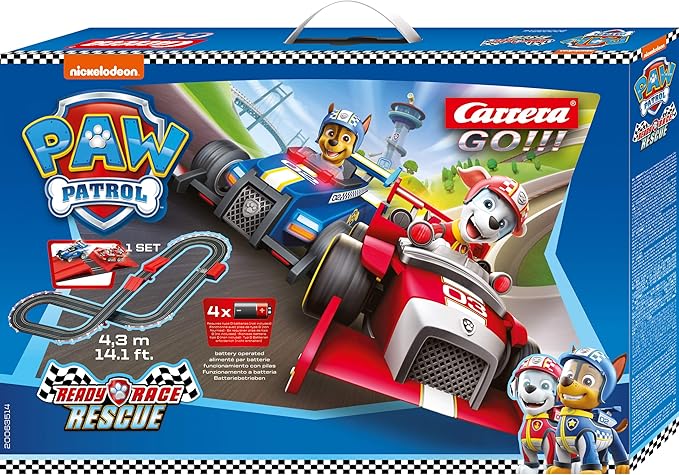 Carrera GO!!! Battery Operated Paw Patrol - Ready, Race, Rescue